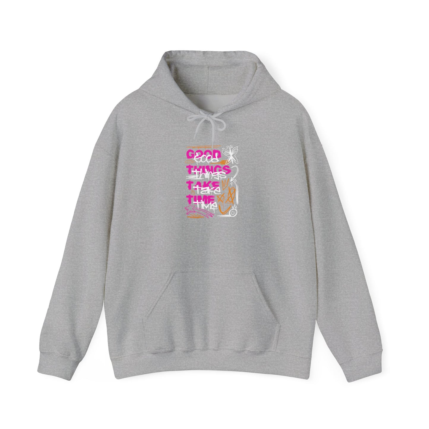 "Good Things" Kapuzenpullover – Moderner Streetwear Look