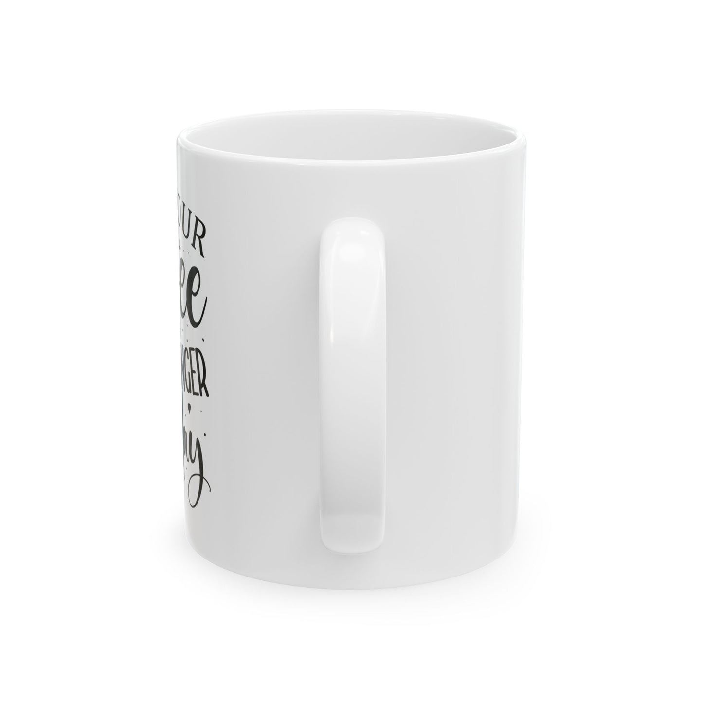 Bedruckte Kaffeetasse – 11oz (330 ml) – "Your Monday" – robust & stilvoll