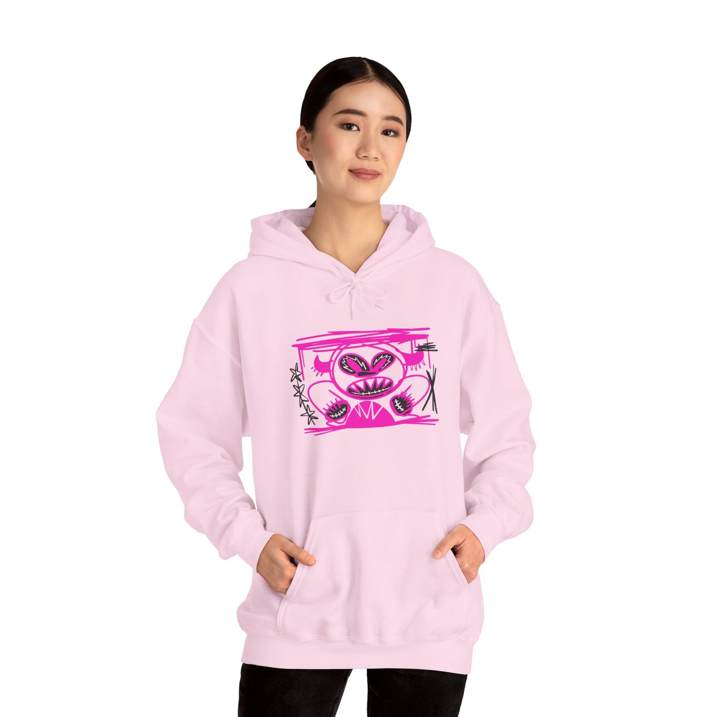 „Angry Bear“ Hoodie – Unisex Streetwear Style