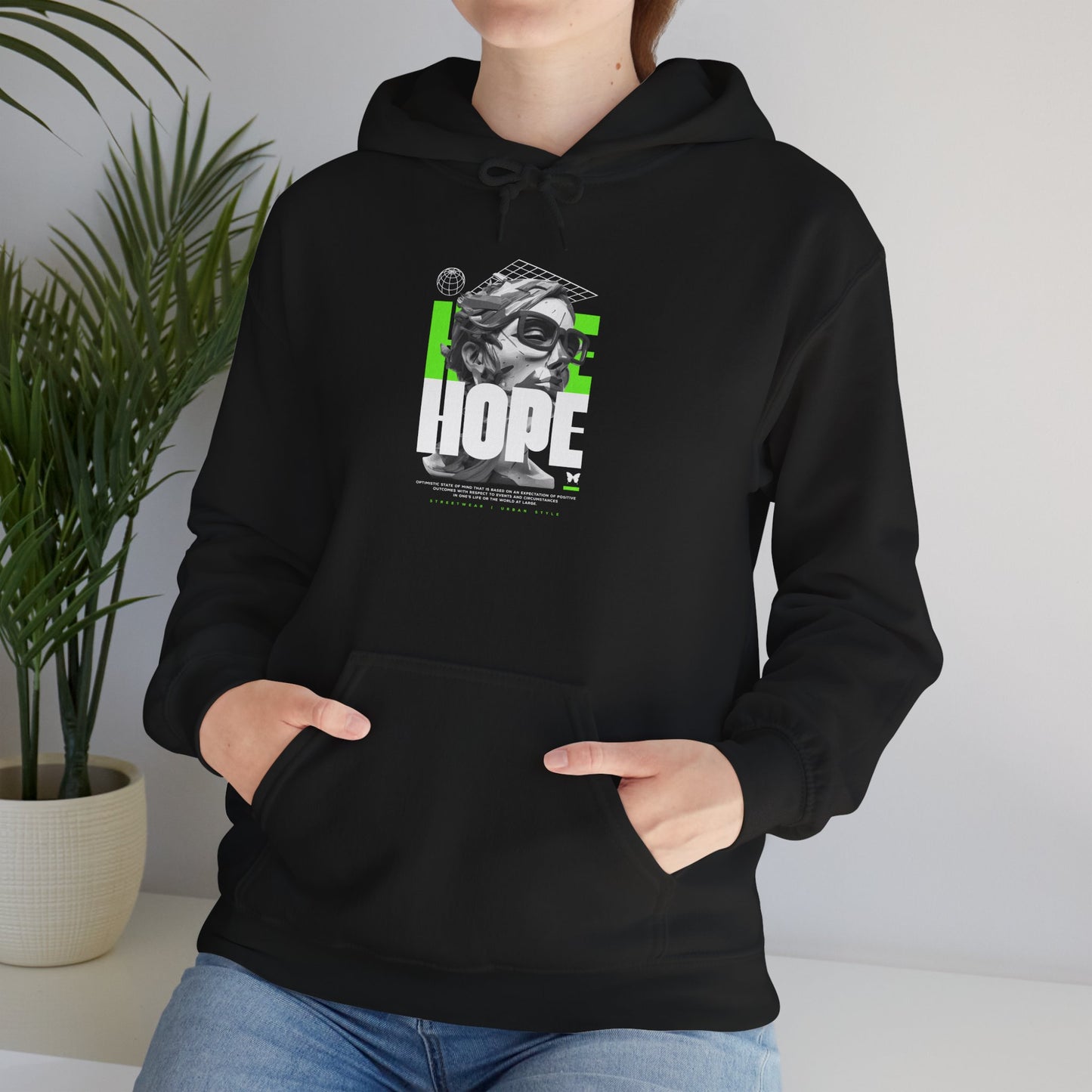 "Hope" Hoodie – Unisex Streetwear Style