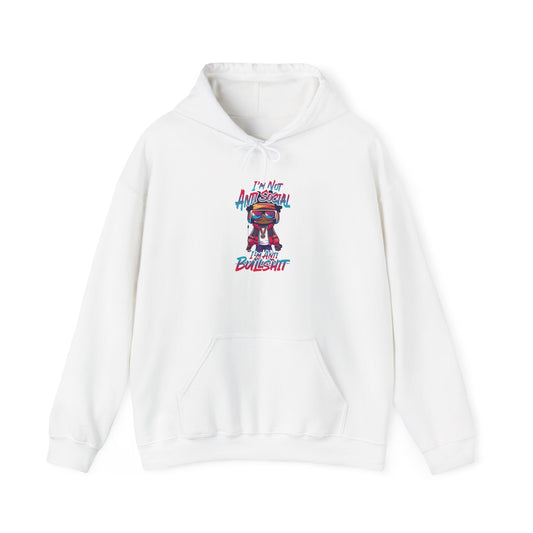 „Bullshit“ Hoodie – Unisex Streetwear Style