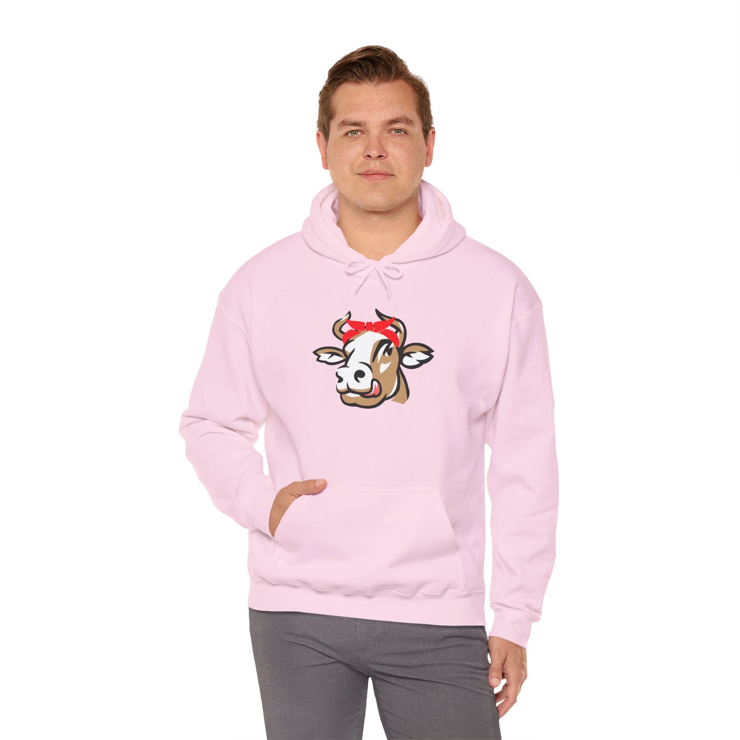 Kapuzenpullover "Cow" – Perfekt für Freizeit & Alltag