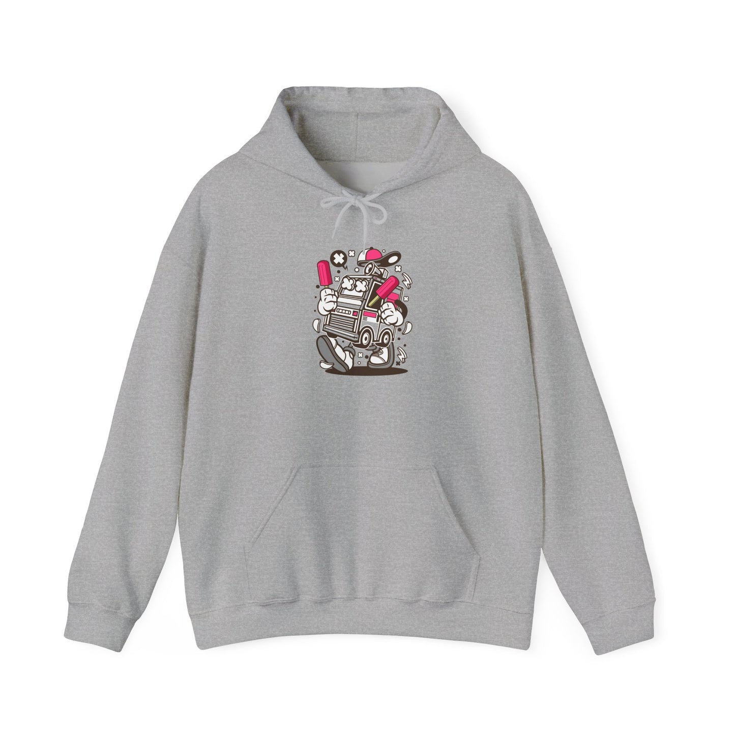 „Walking Car“ Hoodie – Unisex Streetwear Style