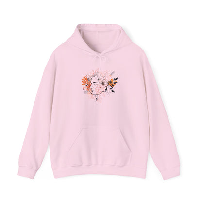 Artistic Unisex Hoodie – Unique Graphic Sweatshirt, Cozy Layer, Everyday Wear, Gift for Him/Her, Casual Fashion