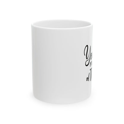 Bedruckte Kaffeetasse – 11oz (330 ml) – „Cup of Tea 5“ – robust & stilvoll