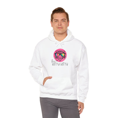 Gemütlicher Hoodie "Here Kitty" – Unisex Fit & Komfort