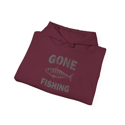 "Gone Fishing" Kapuzenpullover – Moderner Streetwear Look