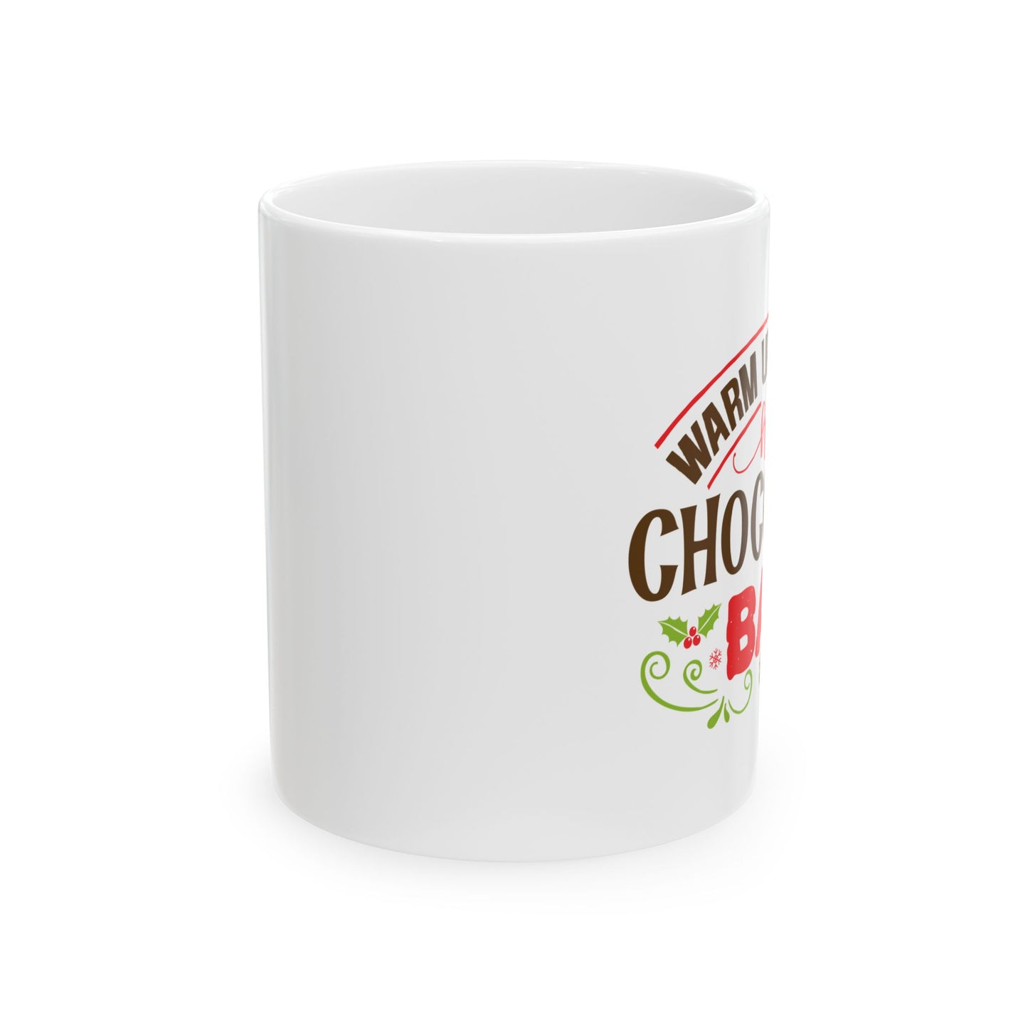 Bedruckte Kaffeetasse – 11oz (330 ml) – „Chocolate Bar“ – robust & stilvoll
