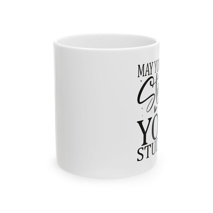 Bedruckte Kaffeetasse – 11oz (330 ml) – "Your Students" – robust & stilvoll