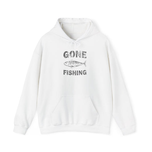 "Gone Fishing" Kapuzenpullover – Moderner Streetwear Look
