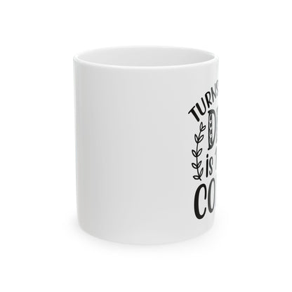 Bedruckte Kaffeetasse – 11oz (330 ml) – „DNA“ – robust & stilvoll