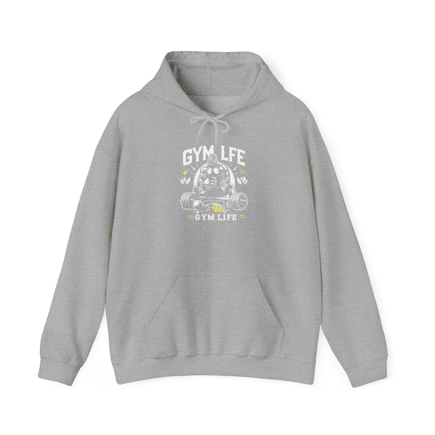"Gym Life" Streetwear Hoodie – Stylisch & Alltagstauglich