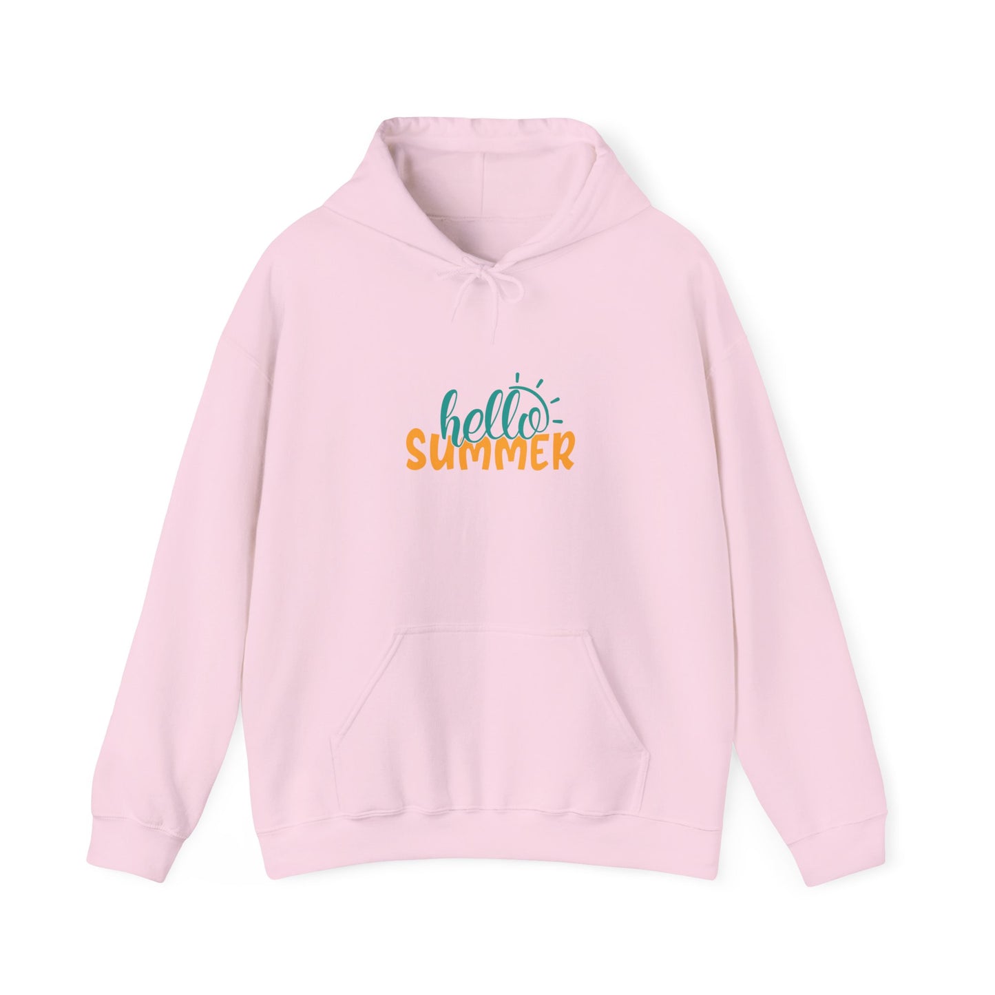 Gemütlicher Hoodie "hello Summer" – Unisex Fit & Komfort