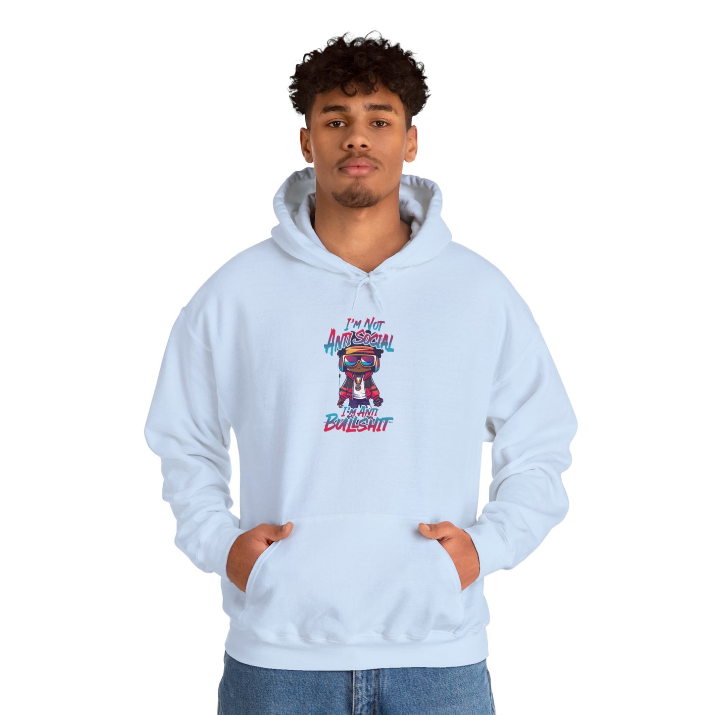 „Bullshit“ Hoodie – Unisex Streetwear Style