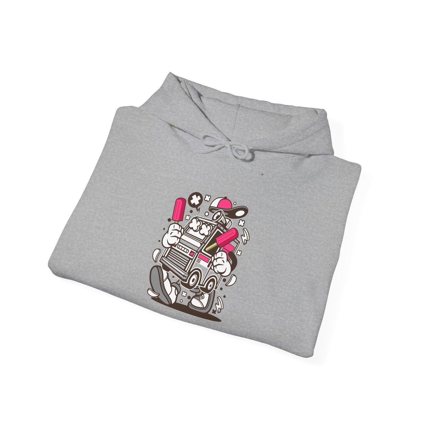 „Walking Car“ Hoodie – Unisex Streetwear Style
