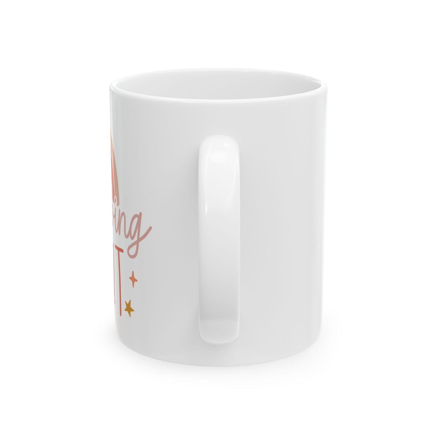 Bedruckte Kaffeetasse – 11oz (330 ml) – „Doing Great“ – robust & stilvoll