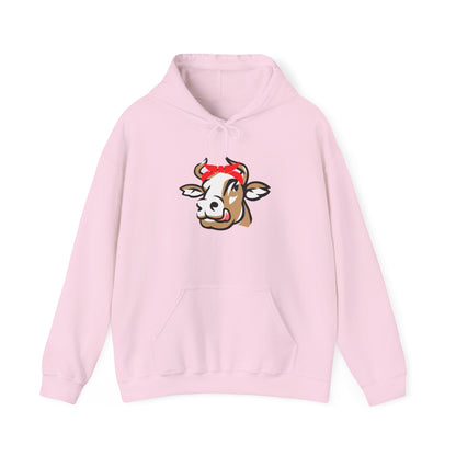 Kapuzenpullover "Cow" – Perfekt für Freizeit & Alltag