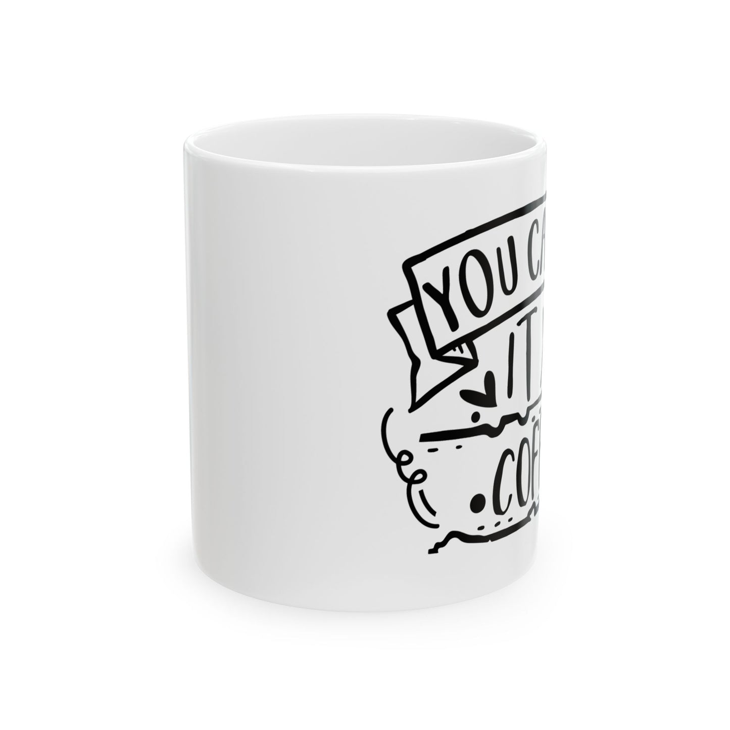 Bedruckte Kaffeetasse – 11oz (330 ml) – „Do It“ – robust & stilvoll