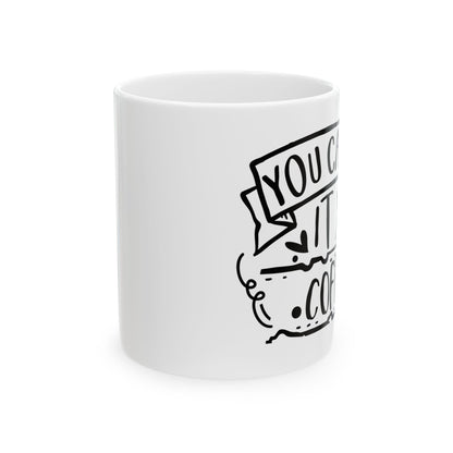 Bedruckte Kaffeetasse – 11oz (330 ml) – „Do It“ – robust & stilvoll