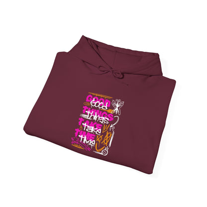 "Good Things" Kapuzenpullover – Moderner Streetwear Look