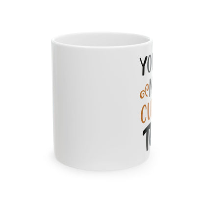 Bedruckte Kaffeetasse – 11oz (330 ml) – „Cup of Tea 7“ – robust & stilvoll
