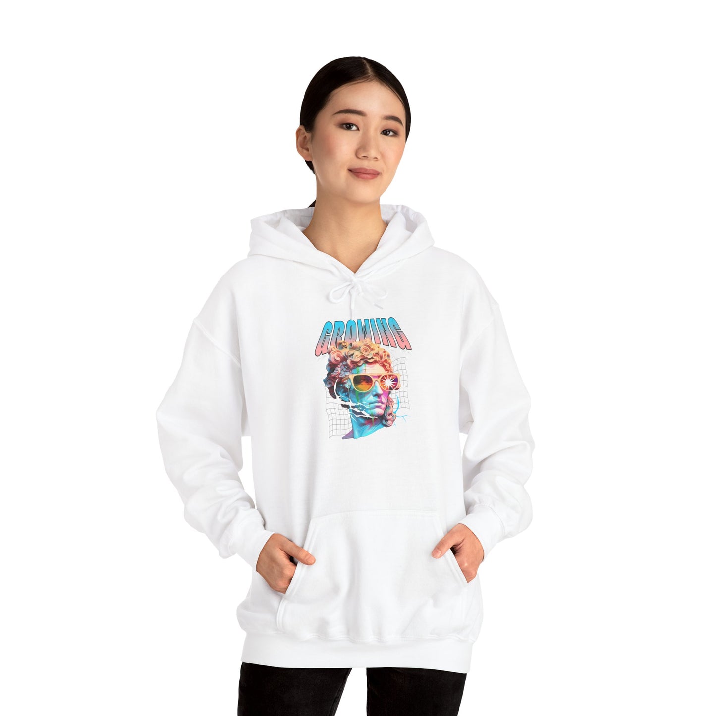 "Growing" Kapuzenpullover – Moderner Streetwear Look