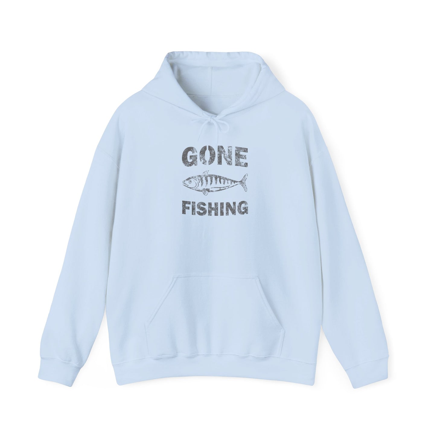 "Gone Fishing" Kapuzenpullover – Moderner Streetwear Look