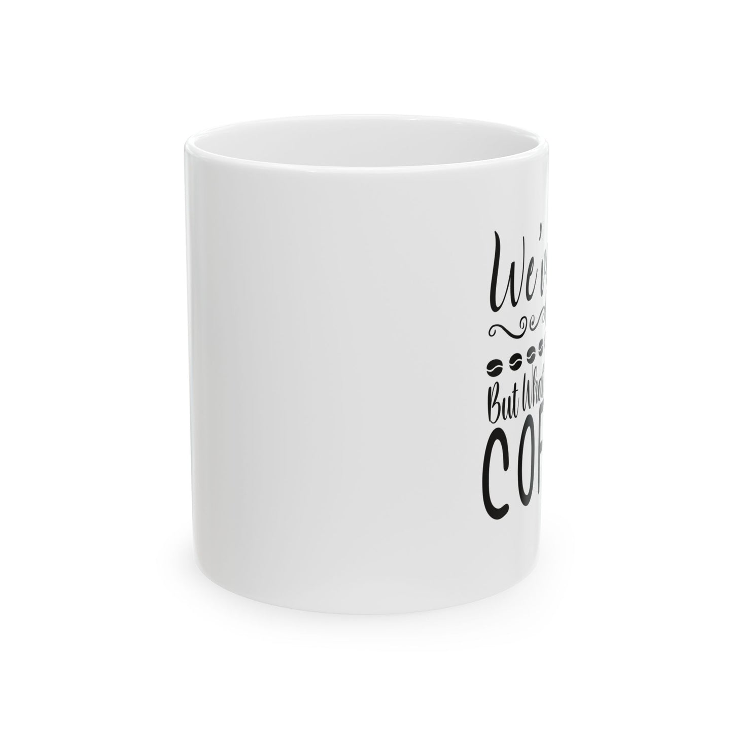 Bedruckte Kaffeetasse – 11oz (330 ml) – „One Yes“ – robust & stilvoll