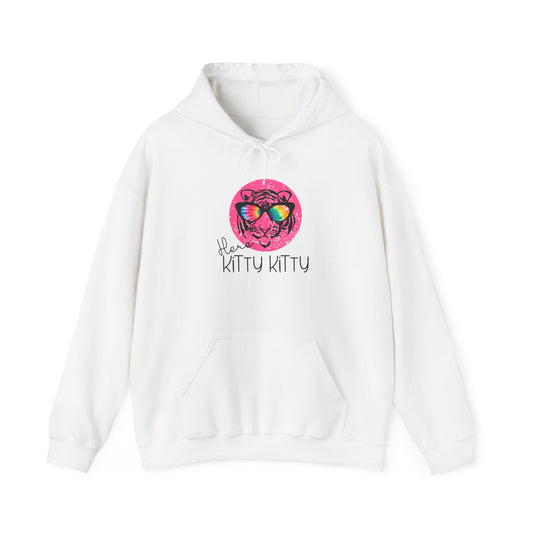 Gemütlicher Hoodie "Here Kitty" – Unisex Fit & Komfort
