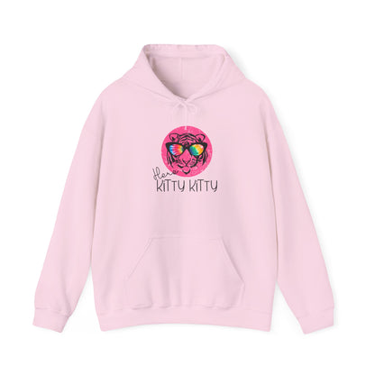 Gemütlicher Hoodie "Here Kitty" – Unisex Fit & Komfort