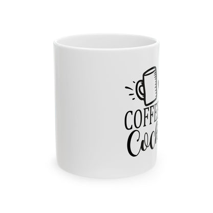 Bedruckte Kaffeetasse – 11oz (330 ml) – "Until Cocktails" – robust & stilvoll
