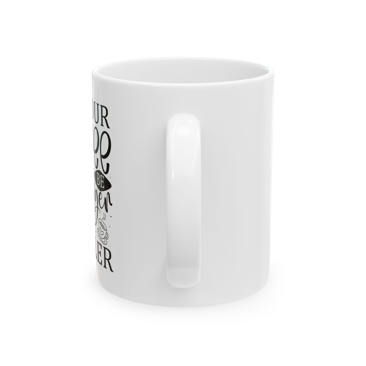 Bedruckte Kaffeetasse – 11oz (330 ml) – "Your Toddler" – robust & stilvoll