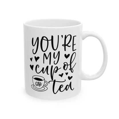 Bedruckte Kaffeetasse – 11oz (330 ml) – „Cup of Tea“ – robust & stilvoll