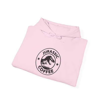 „Jurassic Coffee“ Hoodie – Unisex Streetwear Style