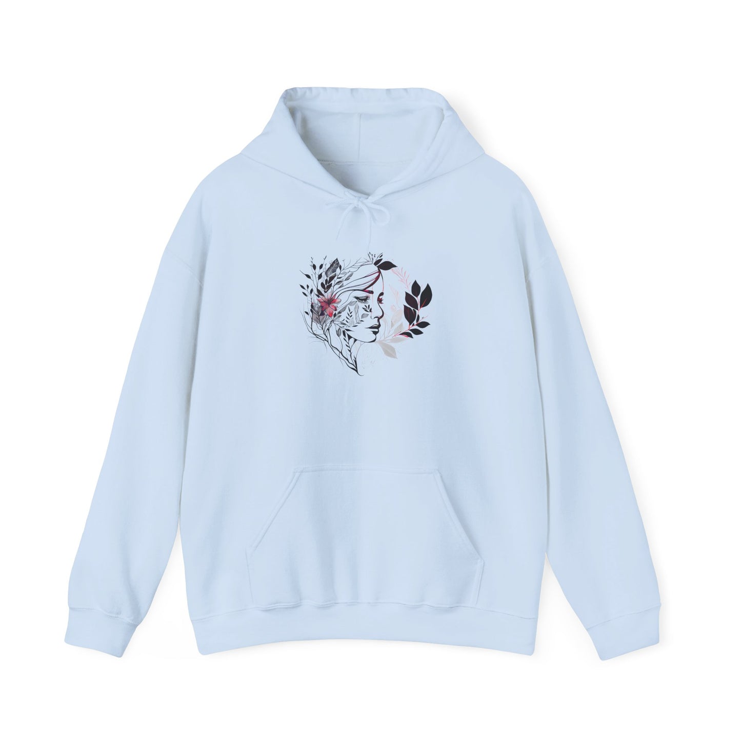 Artistic Unisex Hoodie – Unique Graphic Sweatshirt, Cozy Layer, Everyday Wear, Gift for Him/Her, Casual Fashion