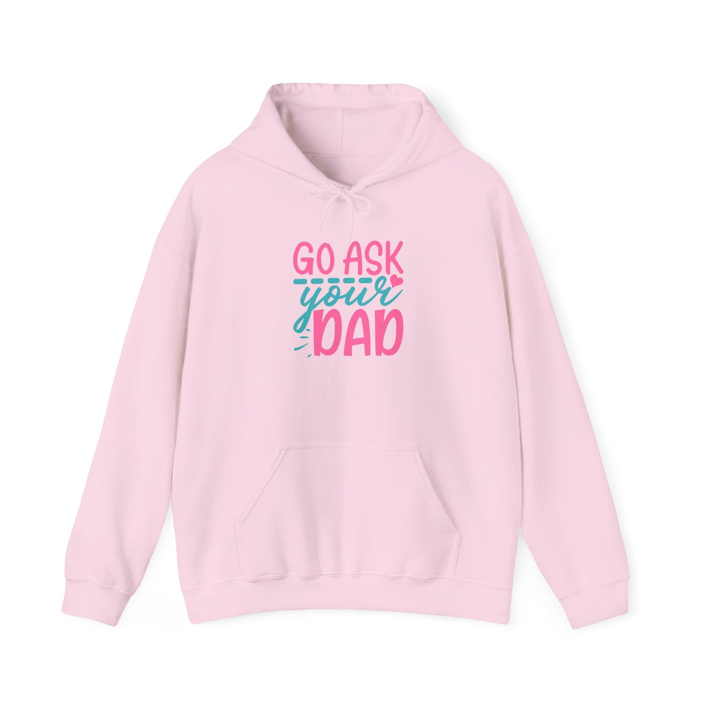 "Ask Your Dad" Kapuzenpullover – Moderner Streetwear Look