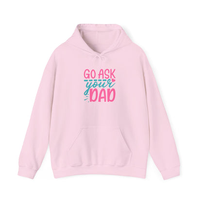 "Ask Your Dad" Kapuzenpullover – Moderner Streetwear Look
