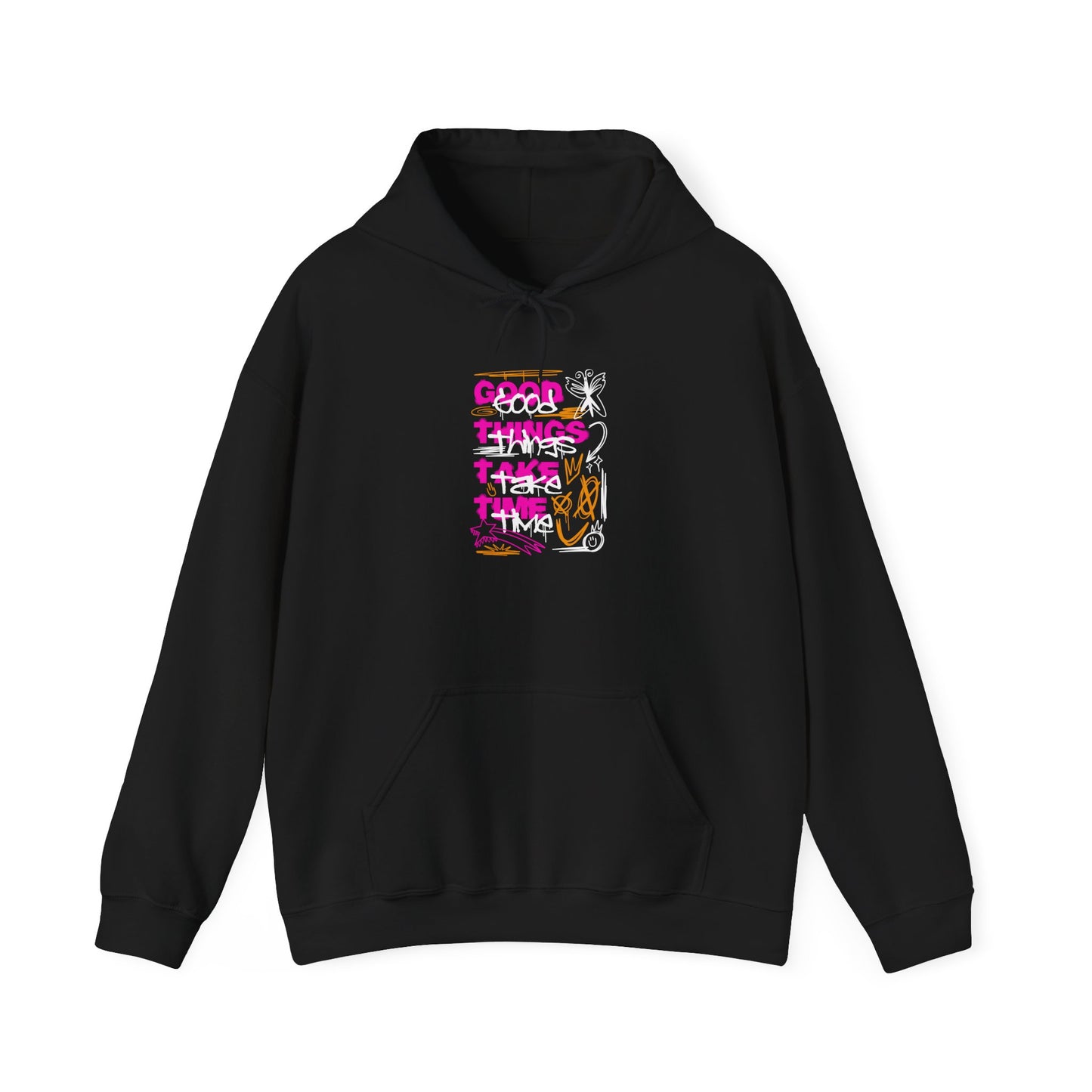 "Good Things" Kapuzenpullover – Moderner Streetwear Look