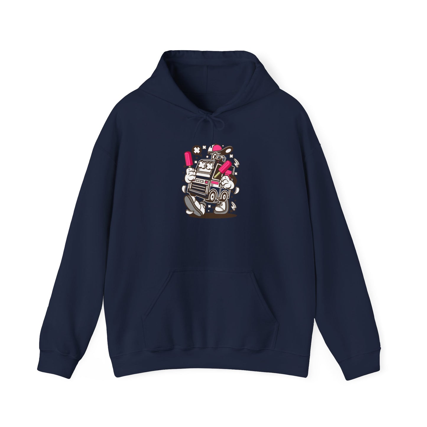 „Walking Car“ Hoodie – Unisex Streetwear Style