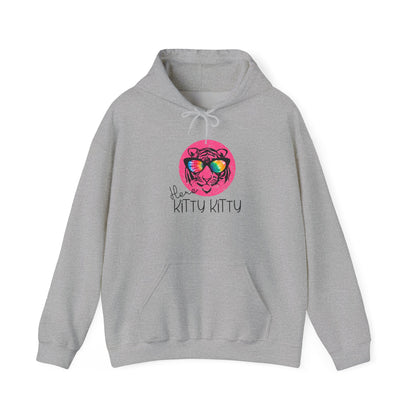 Gemütlicher Hoodie "Here Kitty" – Unisex Fit & Komfort