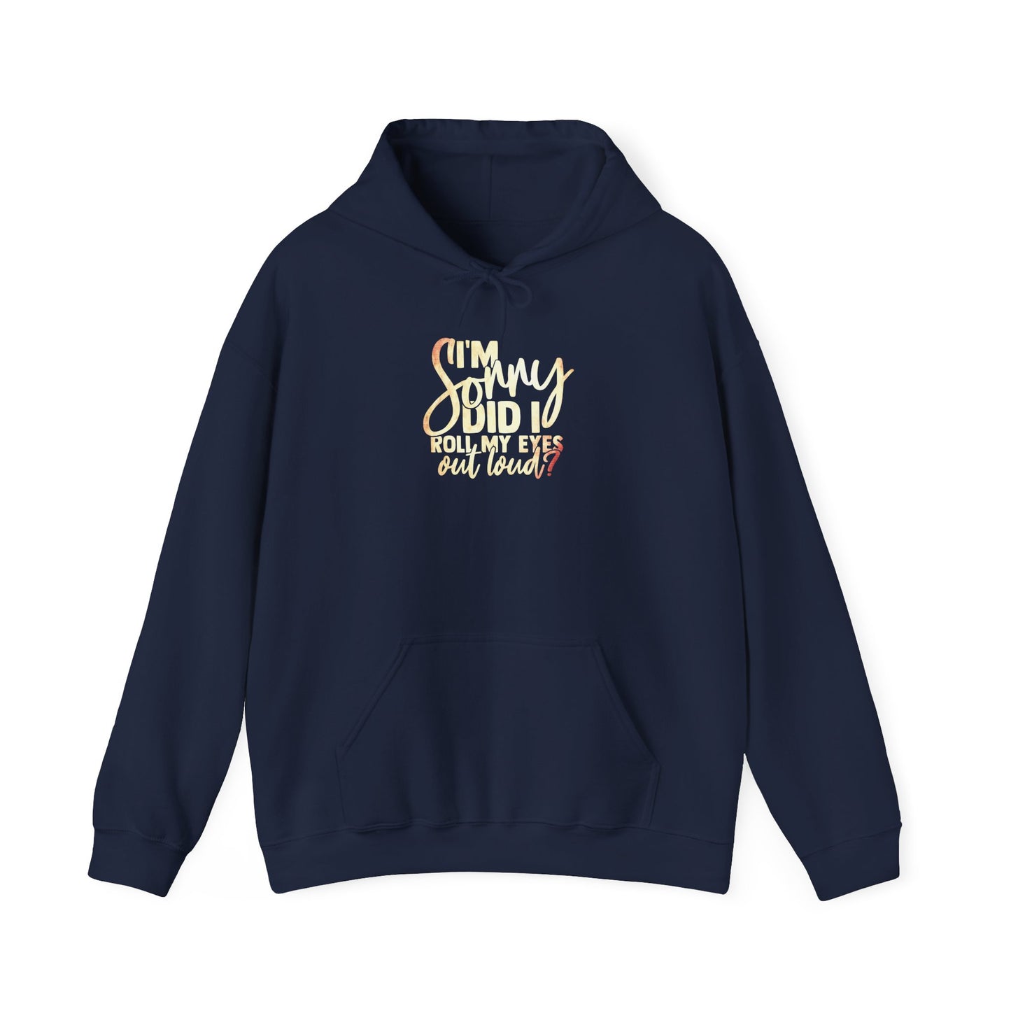 „Roll My Eyes“ Hoodie – Unisex Streetwear Style