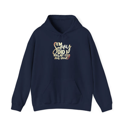 „Roll My Eyes“ Hoodie – Unisex Streetwear Style