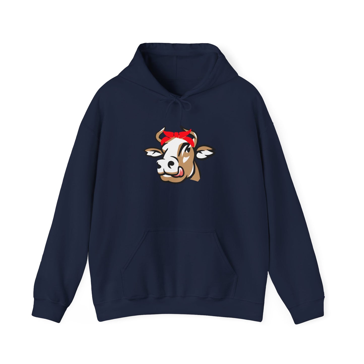 Kapuzenpullover "Cow" – Perfekt für Freizeit & Alltag