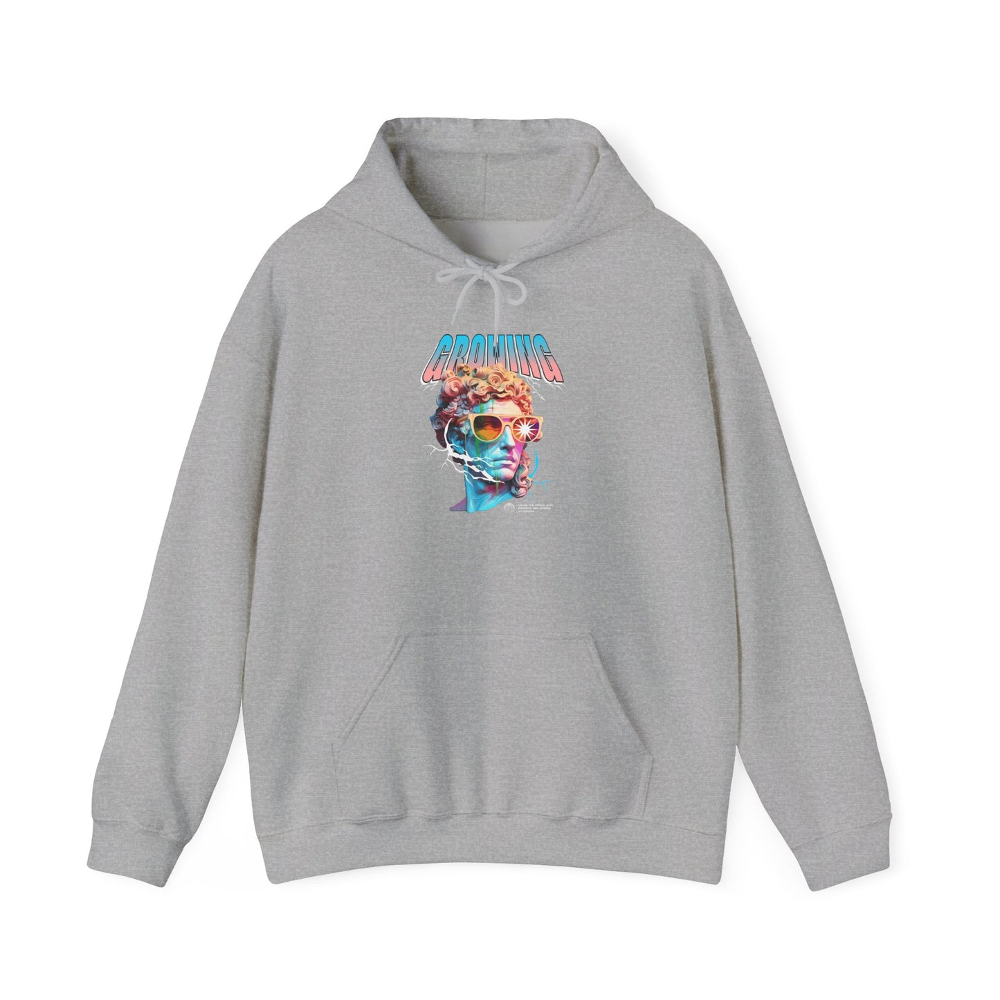 "Growing" Kapuzenpullover – Moderner Streetwear Look