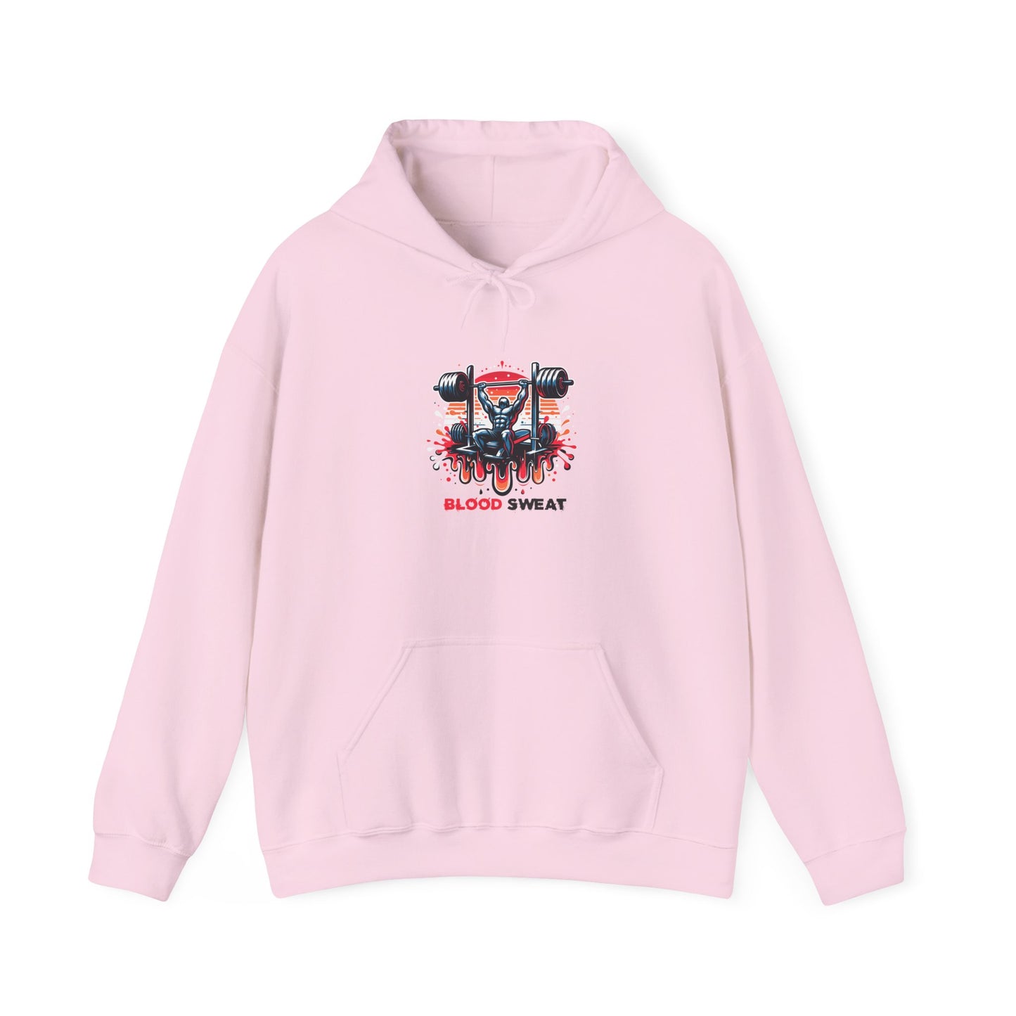 "Blood Sweat" Streetwear Hoodie – Stylisch & Alltagstauglich