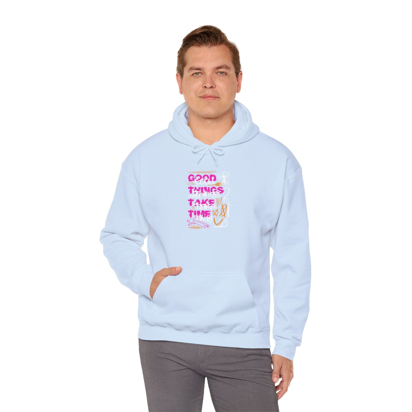"Good Things" Kapuzenpullover – Moderner Streetwear Look