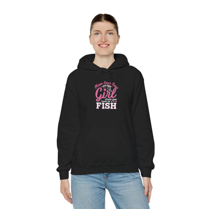 „Show You How To Fish“ Artistic Unisex Hoodie – Unique Graphic Sweatshirt, Cozy Layer, Everyday Wear, Gift for Him/Her, Casual Fashion