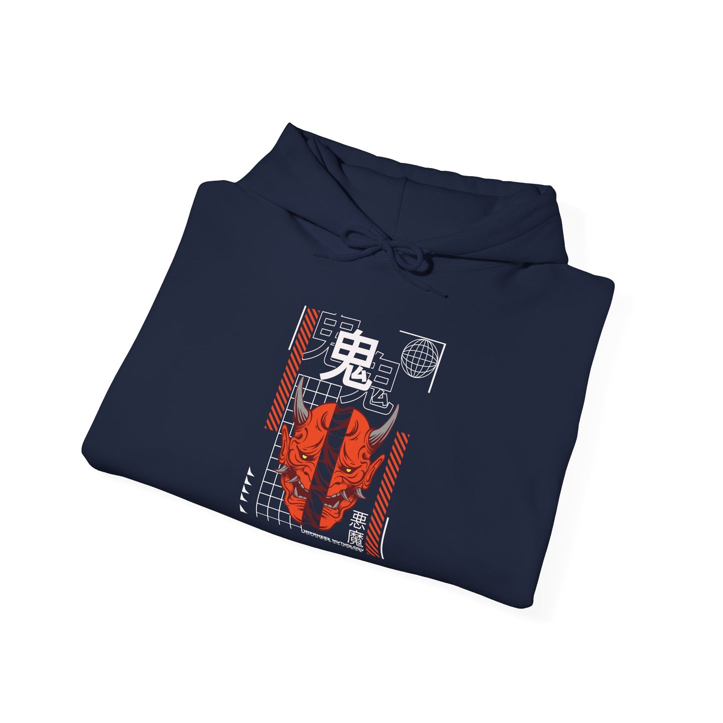 „Anime Mask“ Hoodie – Unisex Streetwear Style