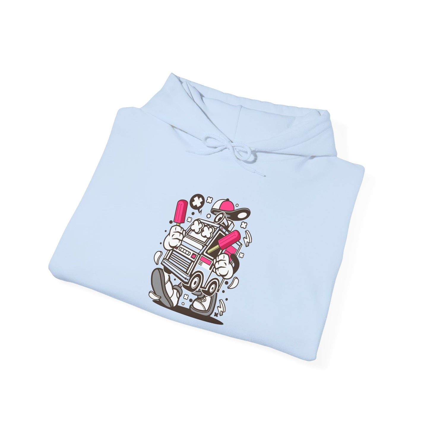 „Walking Car“ Hoodie – Unisex Streetwear Style