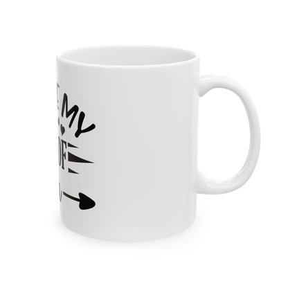 Bedruckte Kaffeetasse – 11oz (330 ml) – „Cup of Tea 6“ – robust & stilvoll